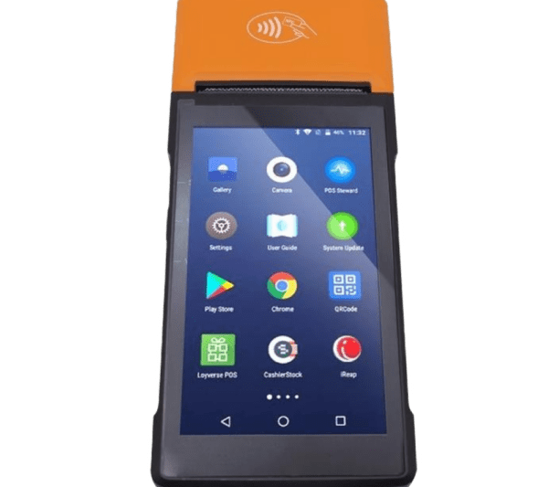 Iware AP-02EX - Perangkat POS Mobile dengan Printer Thermal 58mm