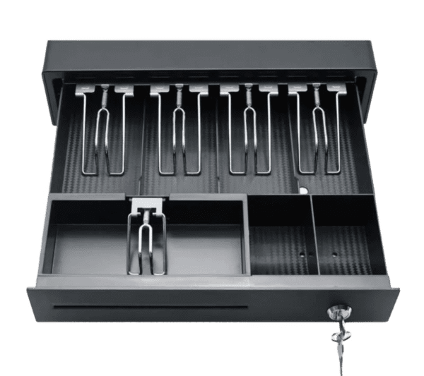 Iware CD-339 - Laci Kasir Elektronik dengan 5 Slot Uang Kertas dan 2 Slot Koin