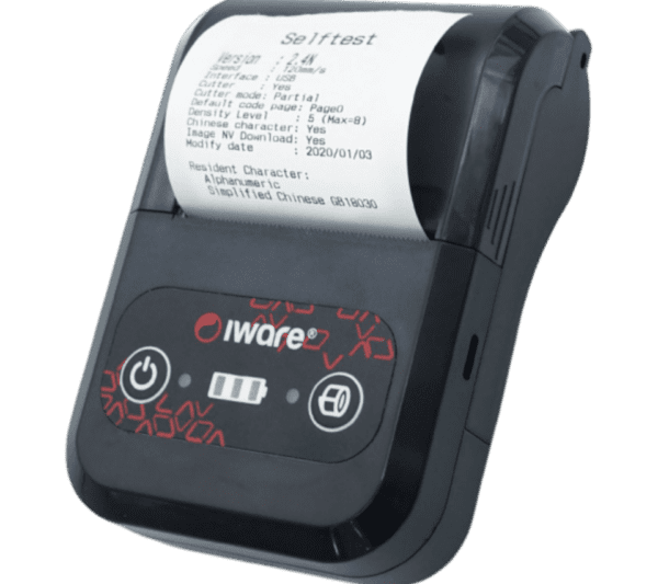 Iware 58BC - Printer Thermal Bluetooth Kompak dan Efisien