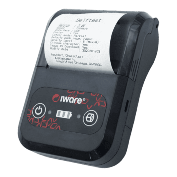 Iware 58BC - Printer Thermal Bluetooth Kompak dan Efisien