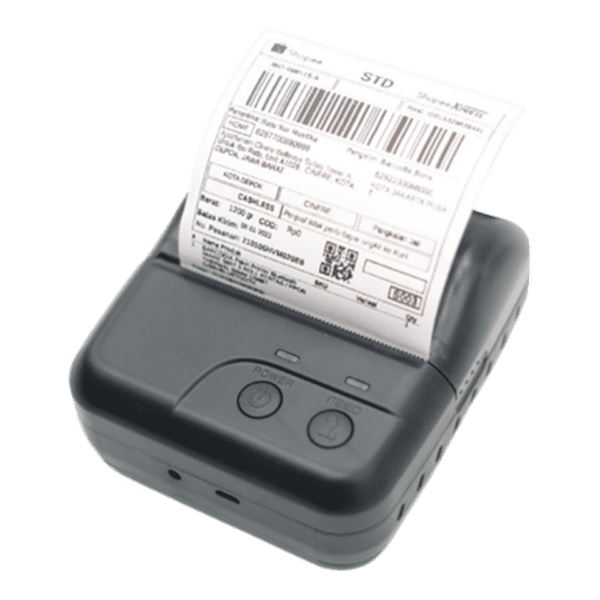 Printer Mobile Bluetooth dengan Cetakan Lebar 80mm