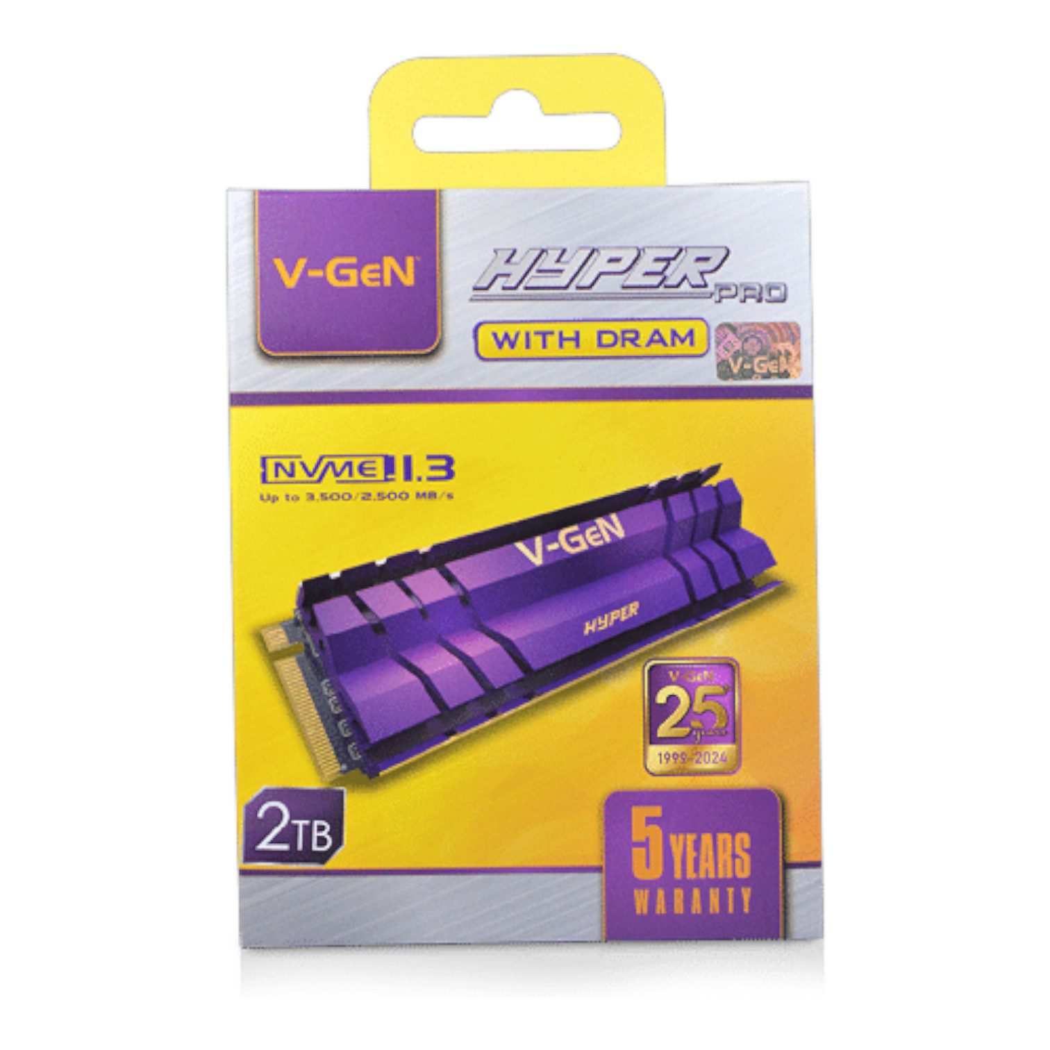 V-GeN SSD Hyper Pro M.2 NVMe PCIe Gen 3.0 Heatshink