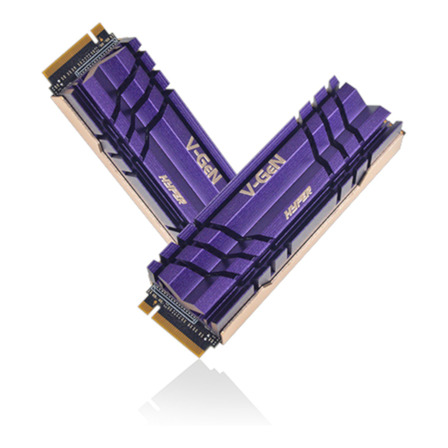 V-GeN SSD Hyper Pro M.2 NVMe PCIe Gen 3.0 Heatshink - Image 4